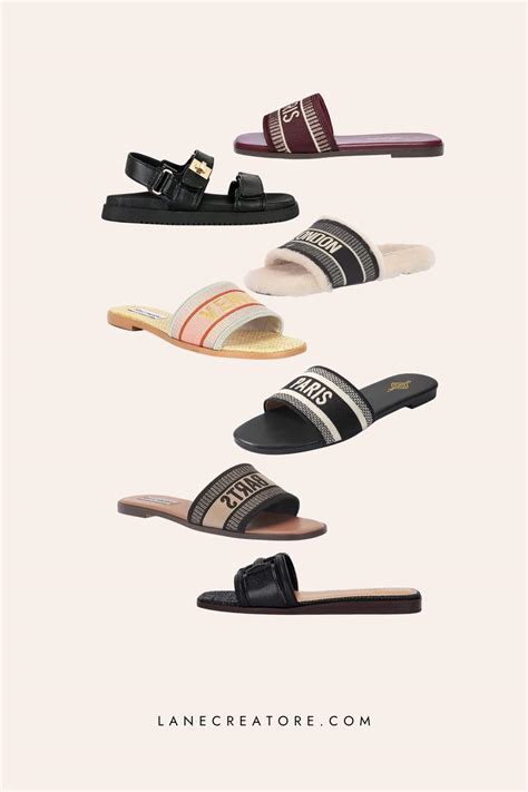 dior wander slide|christian dior slides dupes.